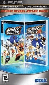 Sonic Rivals Double Rivals Attack Pack PSP US box art